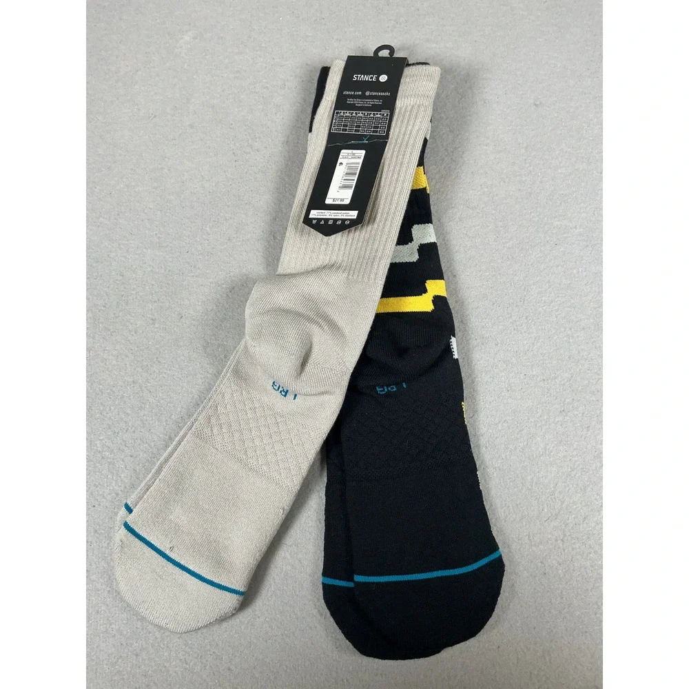 Stance Men's Casual Crew Socks 2 Pair Size L 9-12 Cotton Blend Mid Cushion NWT